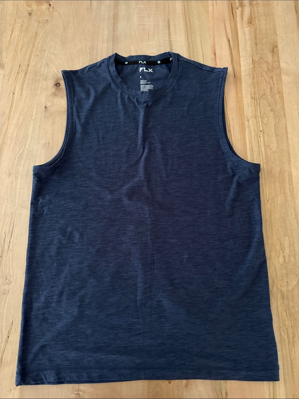FLX Men’s Navy Sleeveless Performance Tank